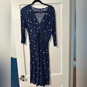 Seraphine Maternity Navy Dress Size 8